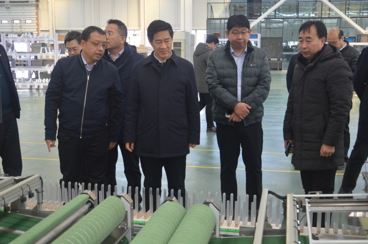高新区工委魏玉蛟书记赴世界杯官网-世界杯官网(中国)
调研(图2)